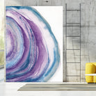 Watercolor Geode II by Chris Paschke on GIANT ART - blue abstract