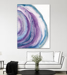 Watercolor Geode II by Chris Paschke on GIANT ART - blue abstract