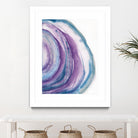 Watercolor Geode II by Chris Paschke on GIANT ART - blue abstract