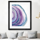 Watercolor Geode II by Chris Paschke on GIANT ART - blue abstract