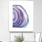 Watercolor Geode II by Chris Paschke on GIANT ART - blue abstract