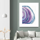 Watercolor Geode II by Chris Paschke on GIANT ART - blue abstract