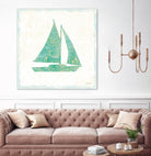 Flamingo Tropicale V by Sue Schlabach on GIANT ART - beige tropical