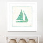 Flamingo Tropicale V by Sue Schlabach on GIANT ART - beige tropical