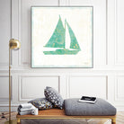 Flamingo Tropicale V by Sue Schlabach on GIANT ART - beige tropical