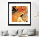 Moab by Albena Hristova on GIANT ART - yellow abstract