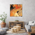 Moab by Albena Hristova on GIANT ART - yellow abstract