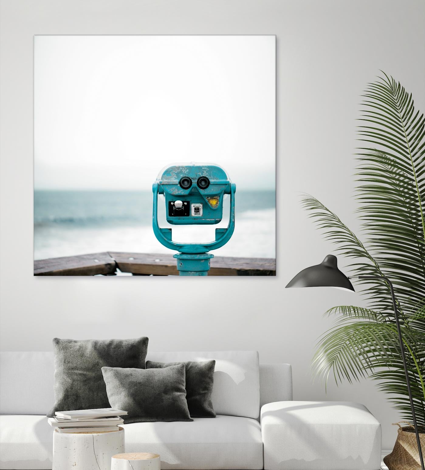 Pacific Cool I by Elizabeth Urquhart on GIANT ART - white sea scene