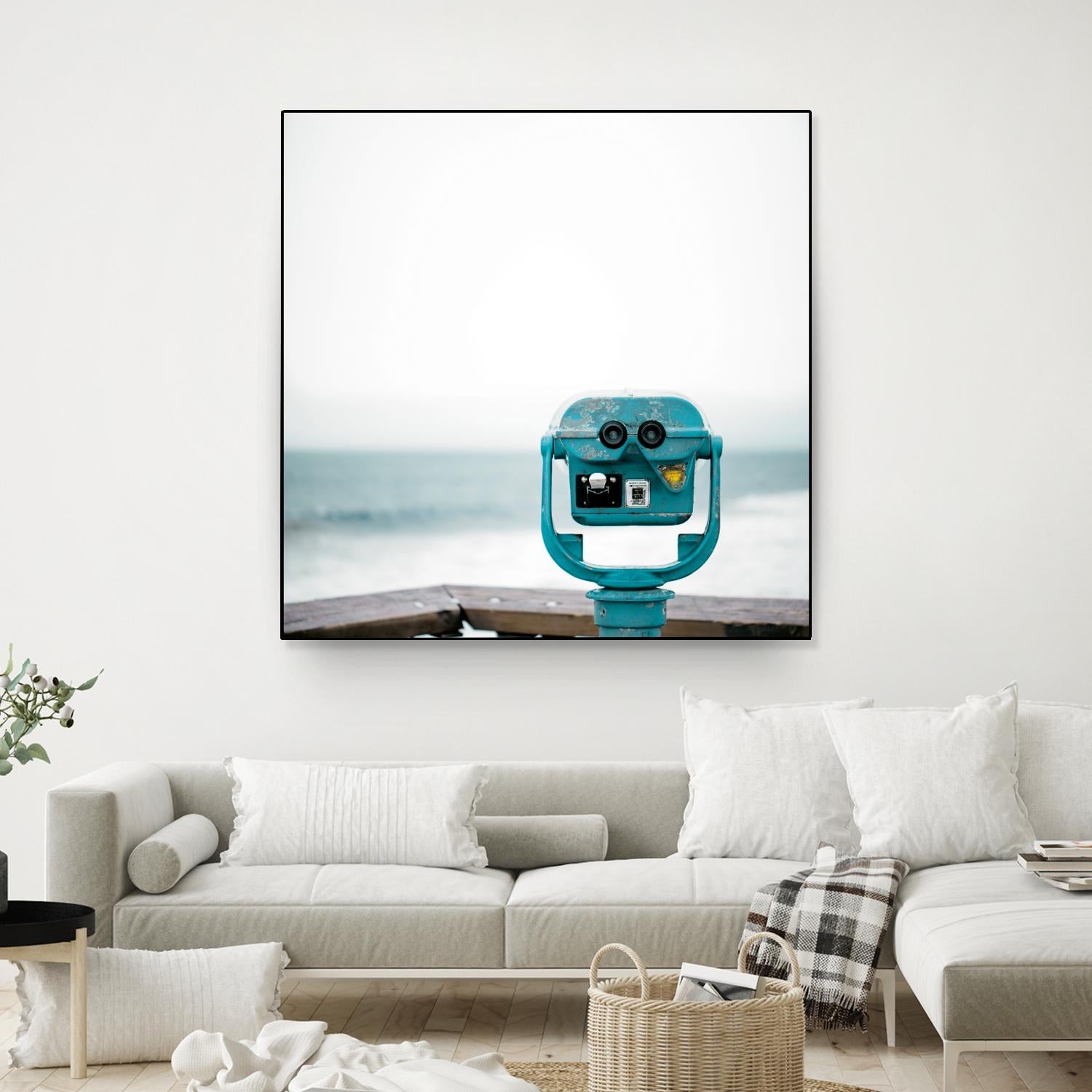 Pacific Cool I by Elizabeth Urquhart on GIANT ART - white sea scene