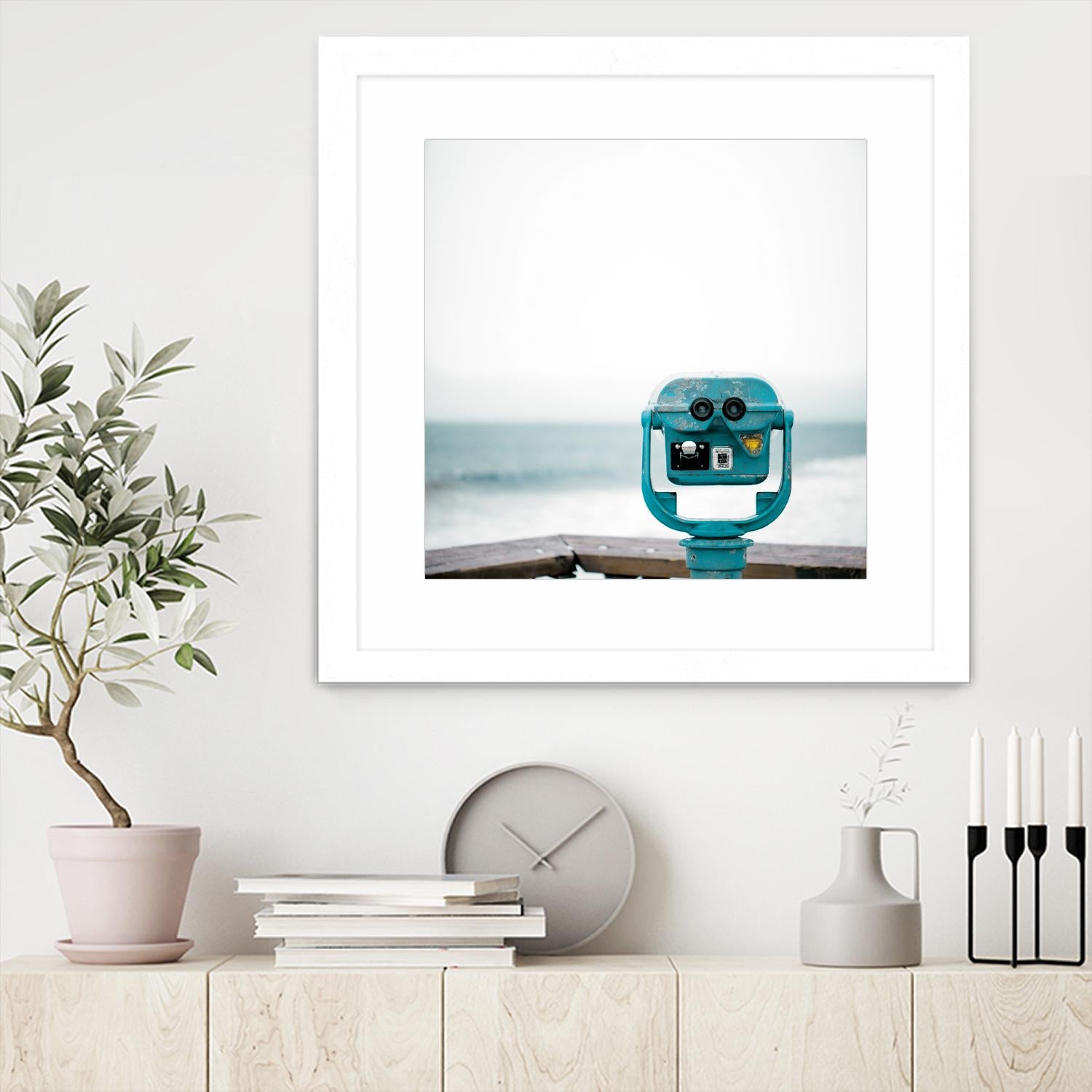 Pacific Cool I by Elizabeth Urquhart on GIANT ART - white sea scene