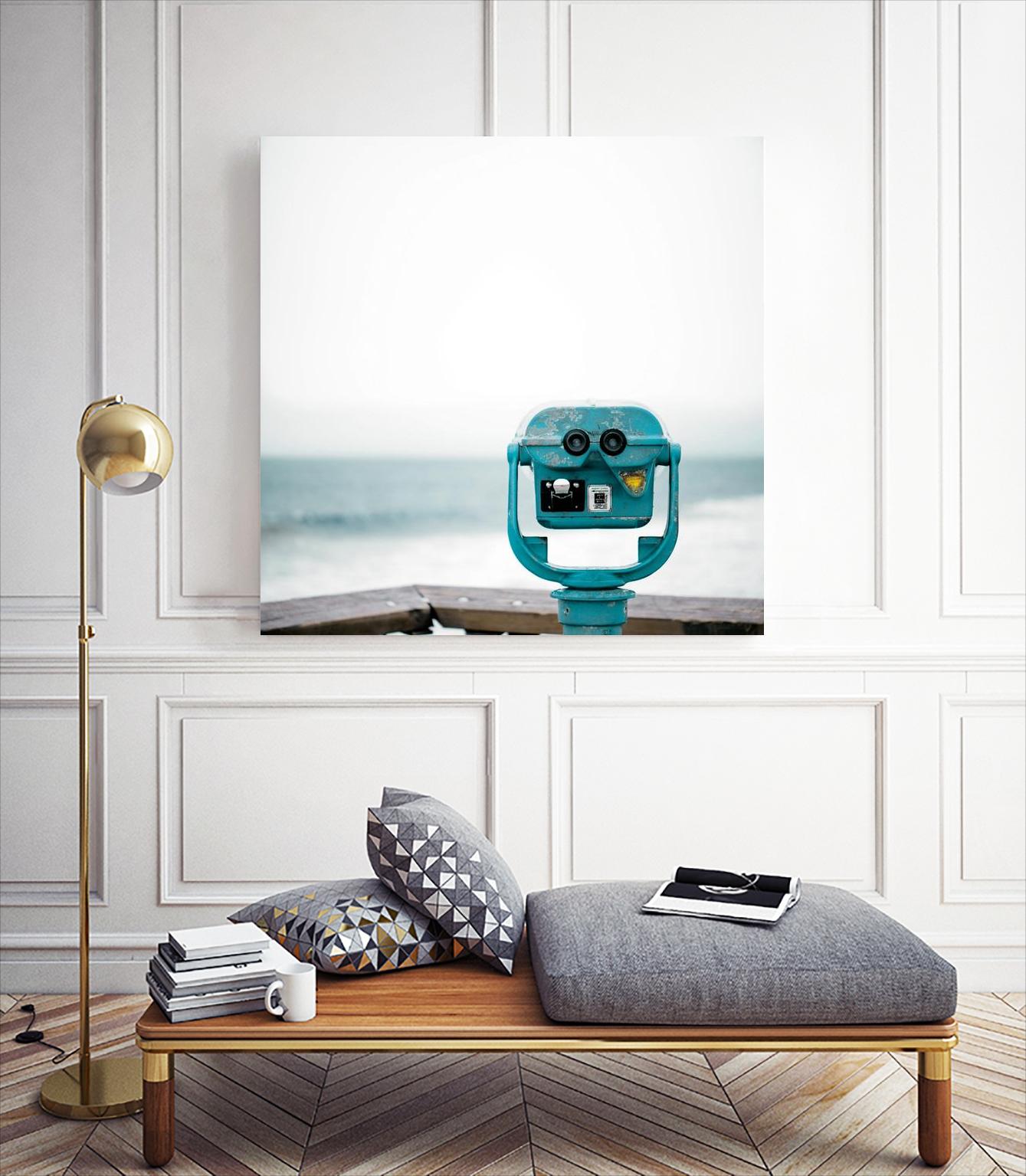 Pacific Cool I by Elizabeth Urquhart on GIANT ART - white sea scene