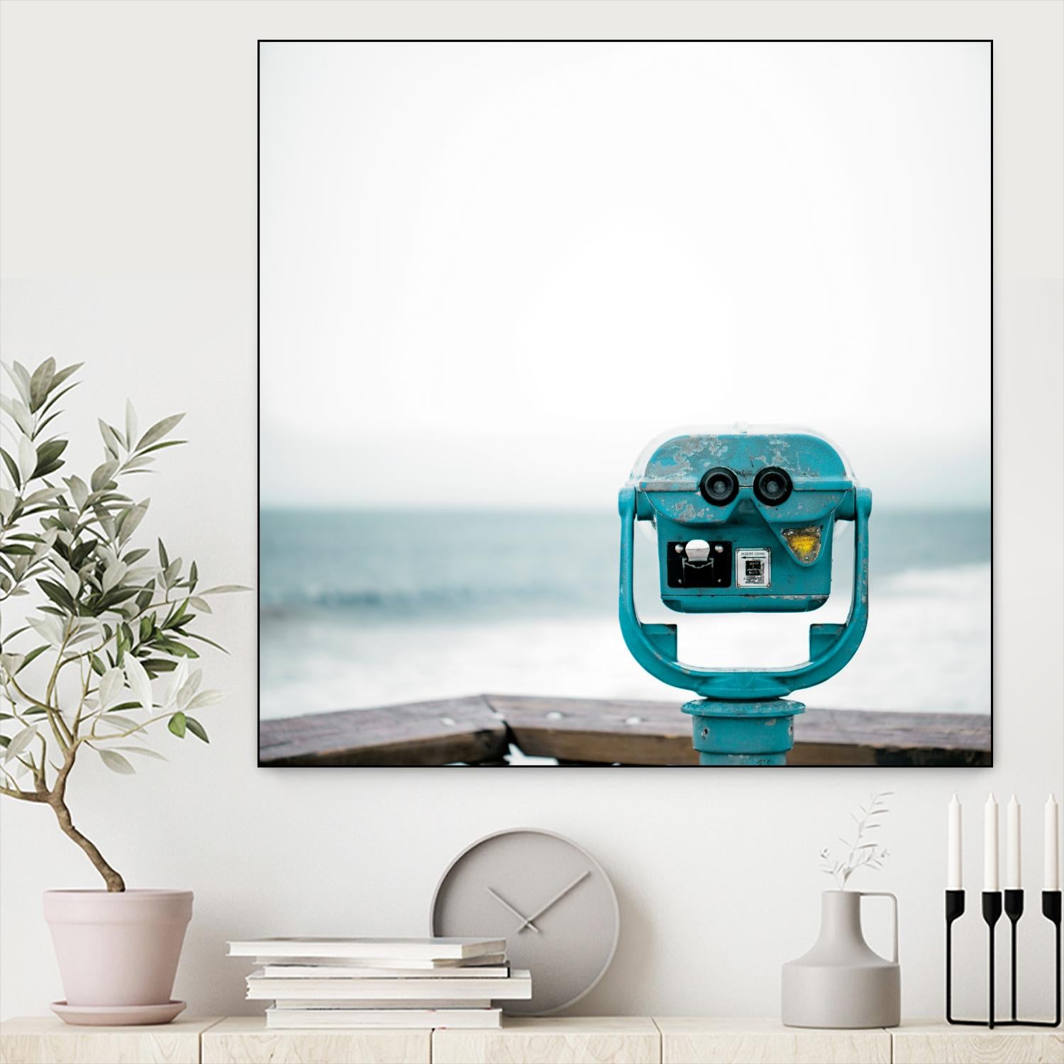 Pacific Cool I by Elizabeth Urquhart on GIANT ART - white sea scene