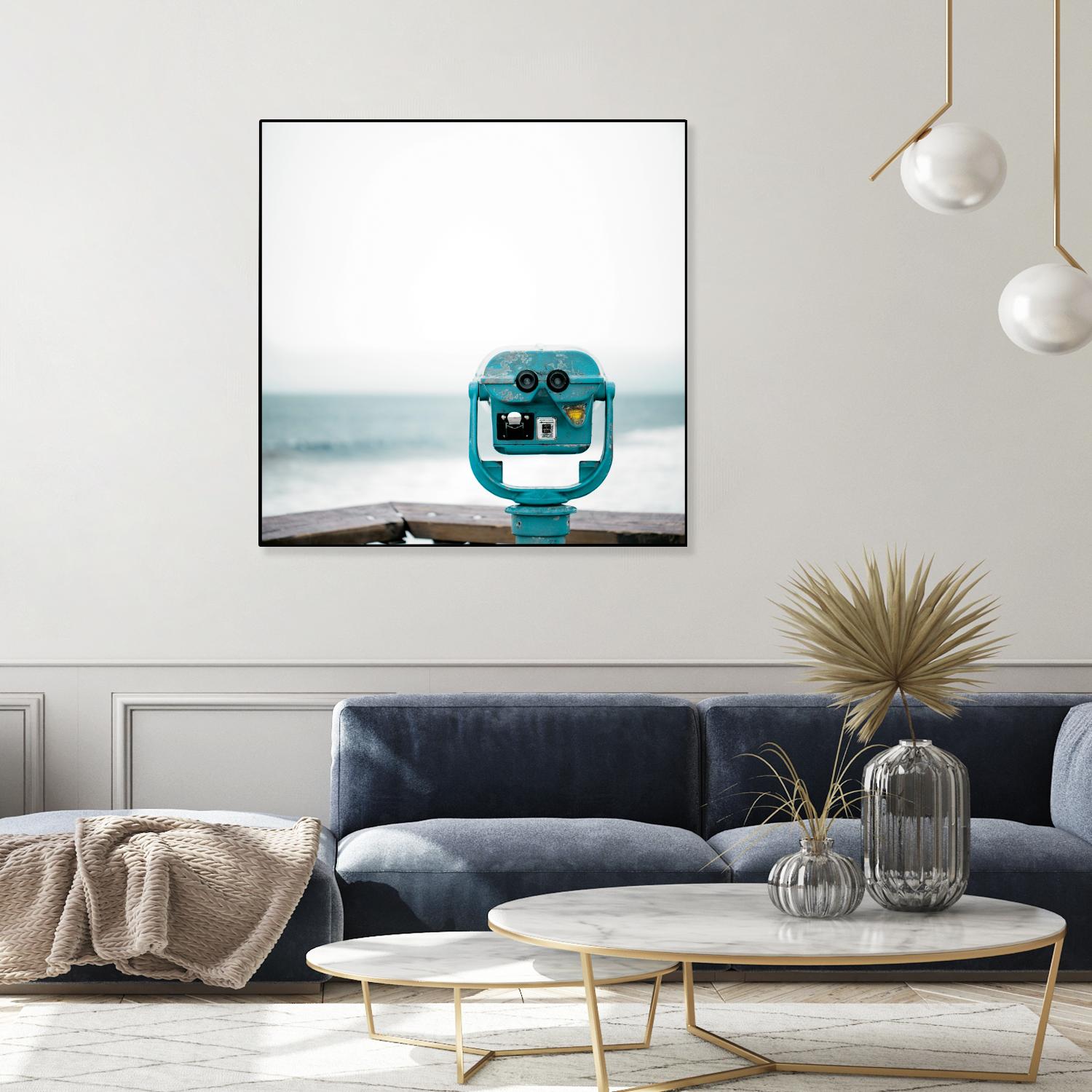 Pacific Cool I by Elizabeth Urquhart on GIANT ART - white sea scene