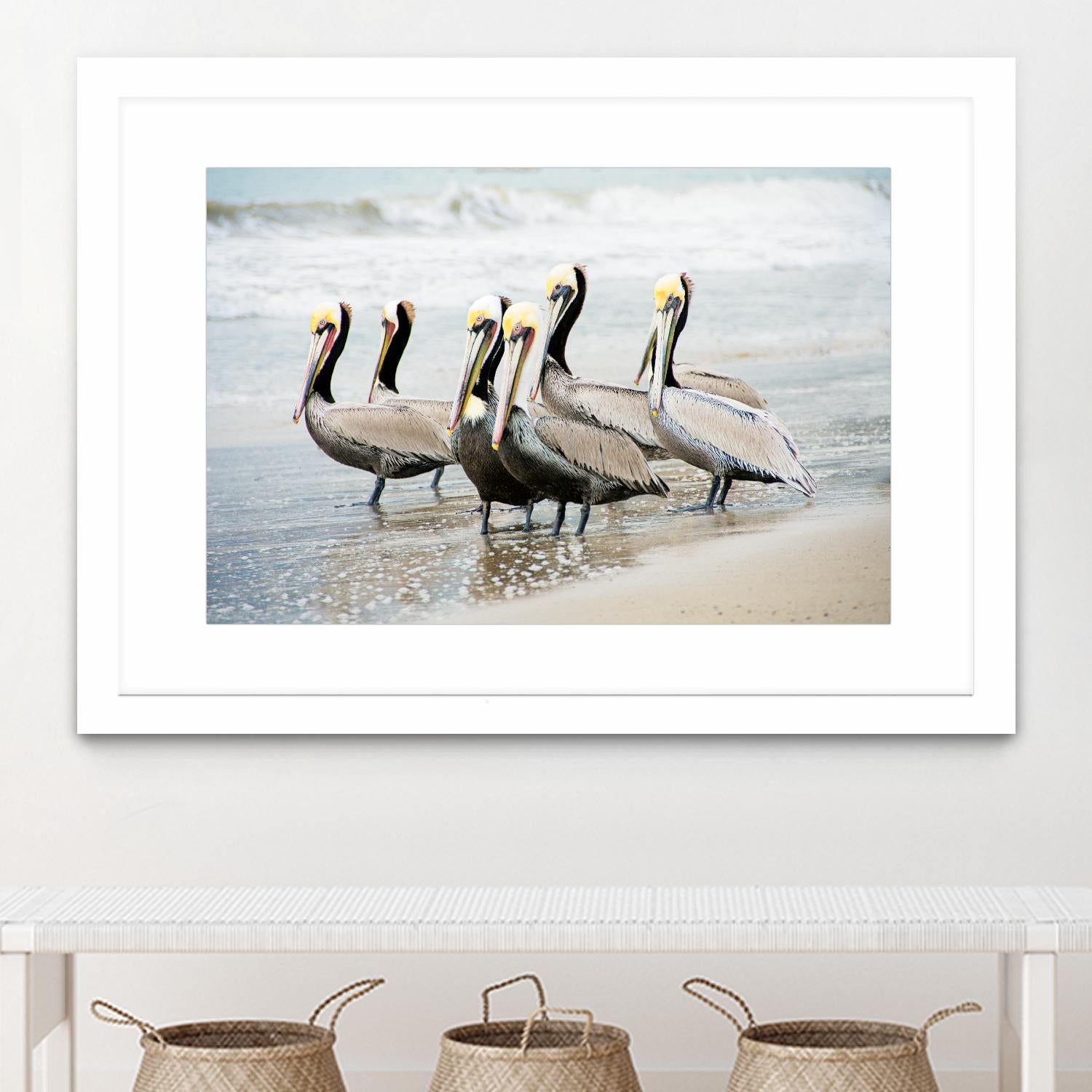 Pacific Cool IV Crop by Elizabeth Urquhart on GIANT ART - grey animals