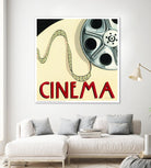 Cinema by Marco Fabiano on GIANT ART - white leisure