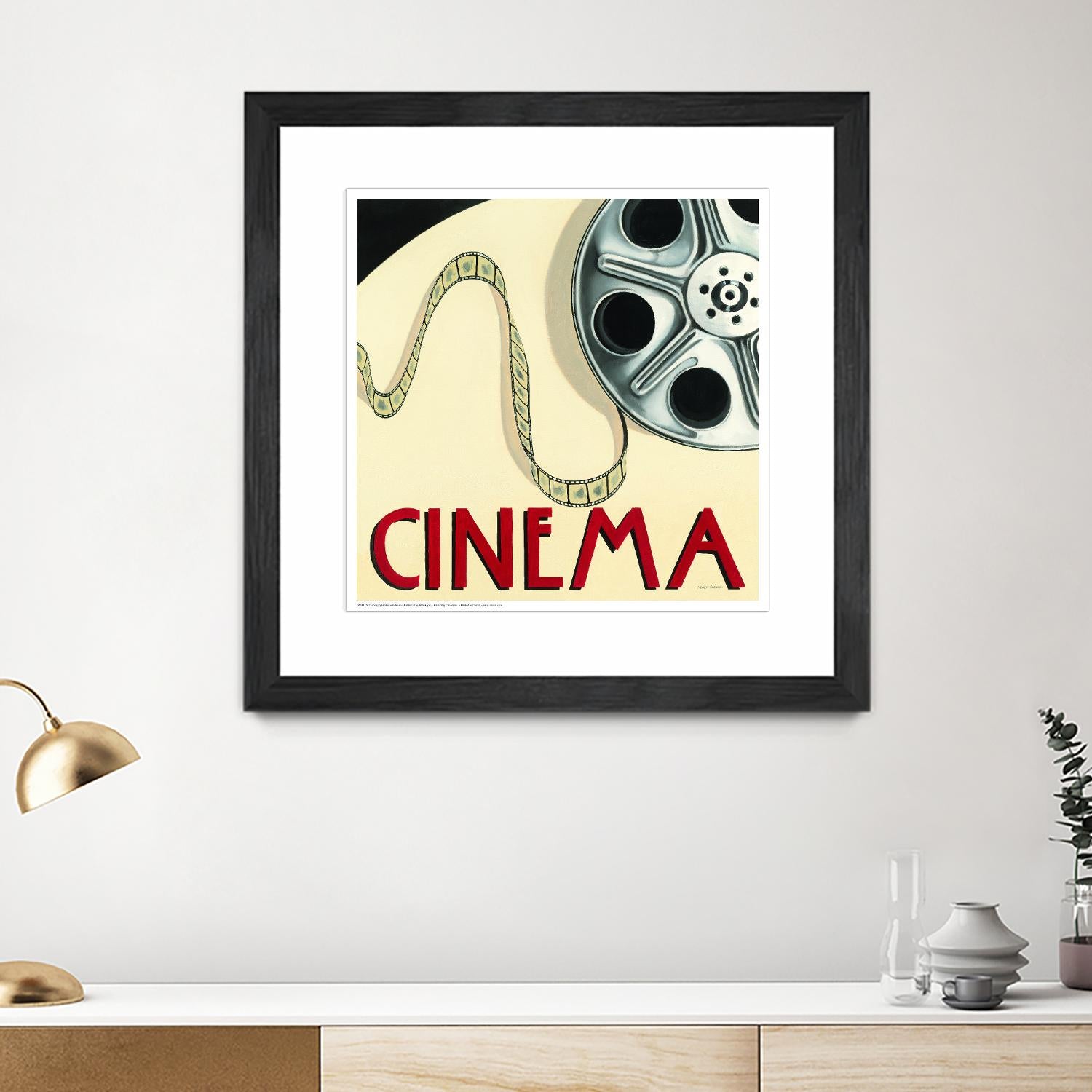 Cinema by Marco Fabiano on GIANT ART - white leisure