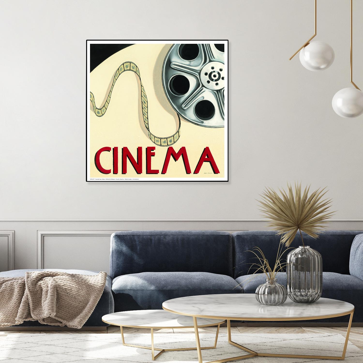 Cinema by Marco Fabiano on GIANT ART - white leisure
