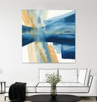 Indigo II by Chris Paschke on GIANT ART - orange abstract