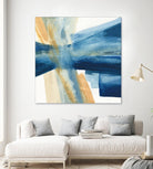 Indigo II by Chris Paschke on GIANT ART - orange abstract