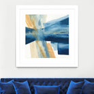 Indigo II by Chris Paschke on GIANT ART - orange abstract