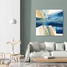 Indigo II by Chris Paschke on GIANT ART - orange abstract