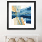 Indigo II by Chris Paschke on GIANT ART - orange abstract