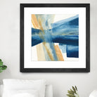 Indigo II by Chris Paschke on GIANT ART - orange abstract