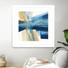 Indigo II by Chris Paschke on GIANT ART - orange abstract