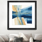 Indigo II by Chris Paschke on GIANT ART - orange abstract