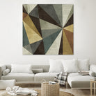 Triangulawsome by Michael Mullan on GIANT ART - beige abstract