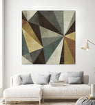 Triangulawsome by Michael Mullan on GIANT ART - beige abstract