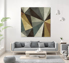 Triangulawsome by Michael Mullan on GIANT ART - beige abstract