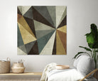 Triangulawsome by Michael Mullan on GIANT ART - beige abstract
