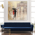 Romantic Paris II by Julia Purinton on GIANT ART - beige everyday life