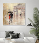 Romantic Paris II by Julia Purinton on GIANT ART - beige everyday life