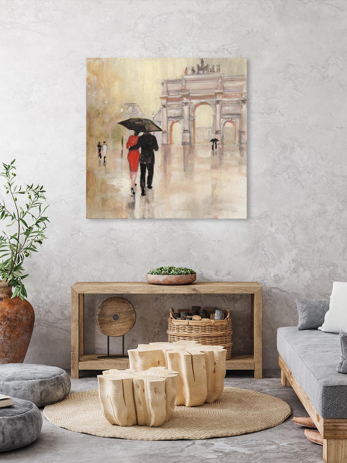 Romantic Paris II by Julia Purinton on GIANT ART - beige everyday life