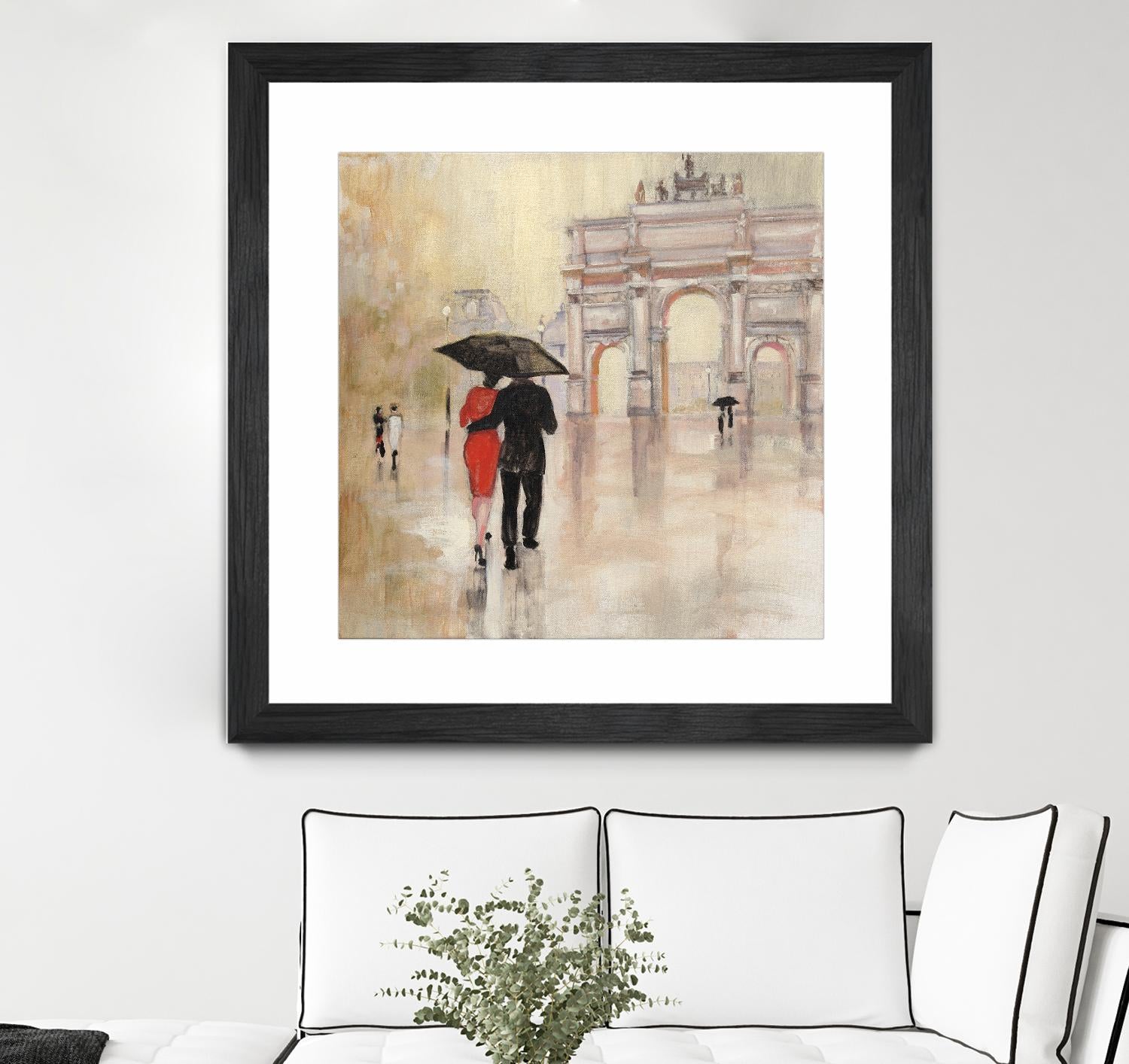 Romantic Paris II by Julia Purinton on GIANT ART - beige everyday life