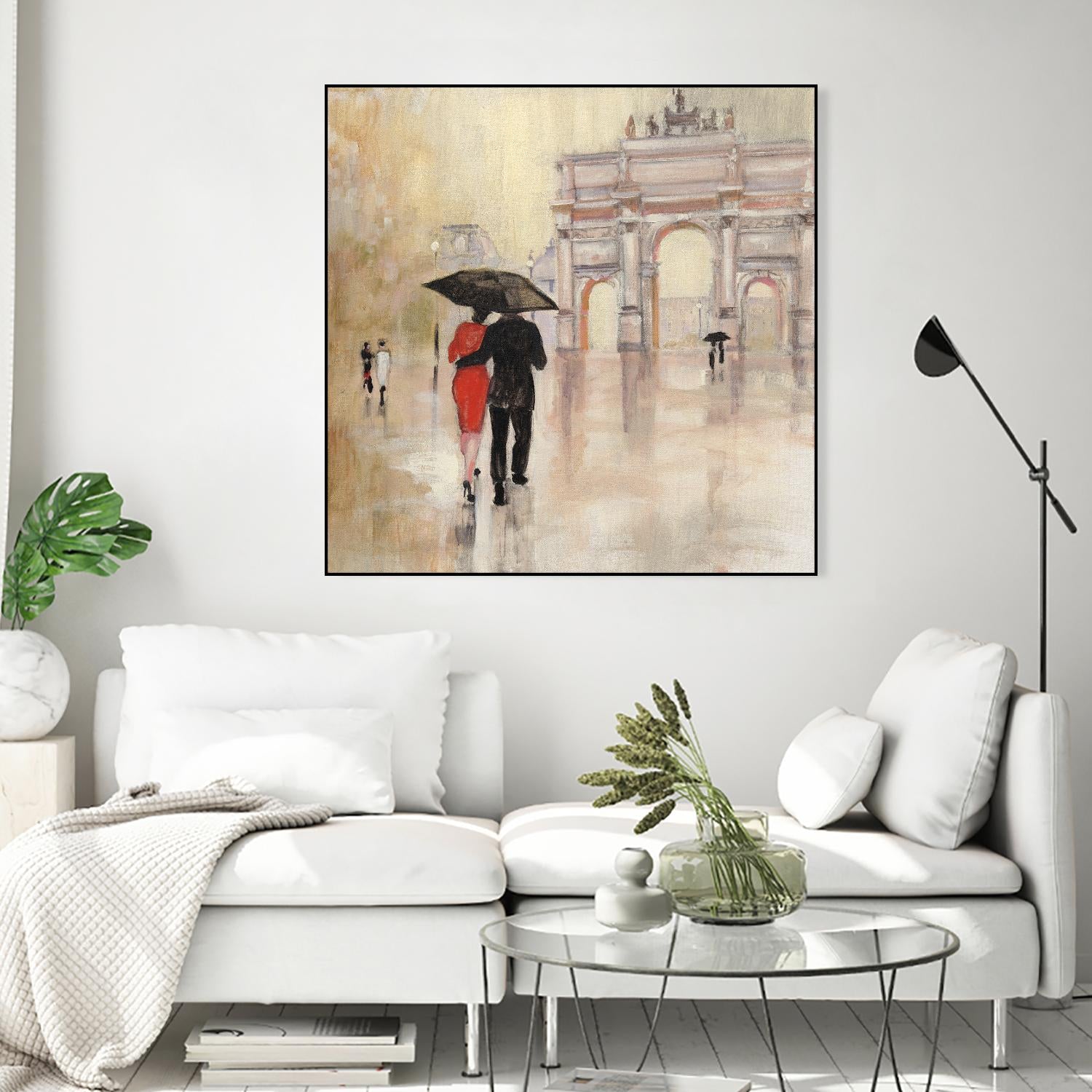 Romantic Paris II by Julia Purinton on GIANT ART - beige everyday life