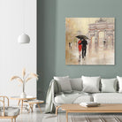 Romantic Paris II by Julia Purinton on GIANT ART - beige everyday life