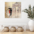 Romantic Paris II by Julia Purinton on GIANT ART - beige everyday life