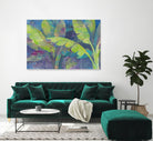 Bermuda Palms by Albena Hristova on GIANT ART - purple tropical