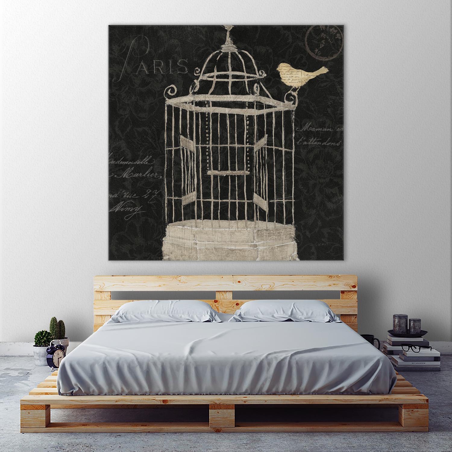 Via Paris II by James Wiens on GIANT ART - beige animals