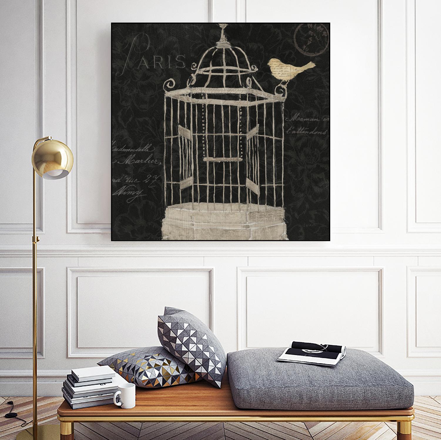 Via Paris II by James Wiens on GIANT ART - beige animals