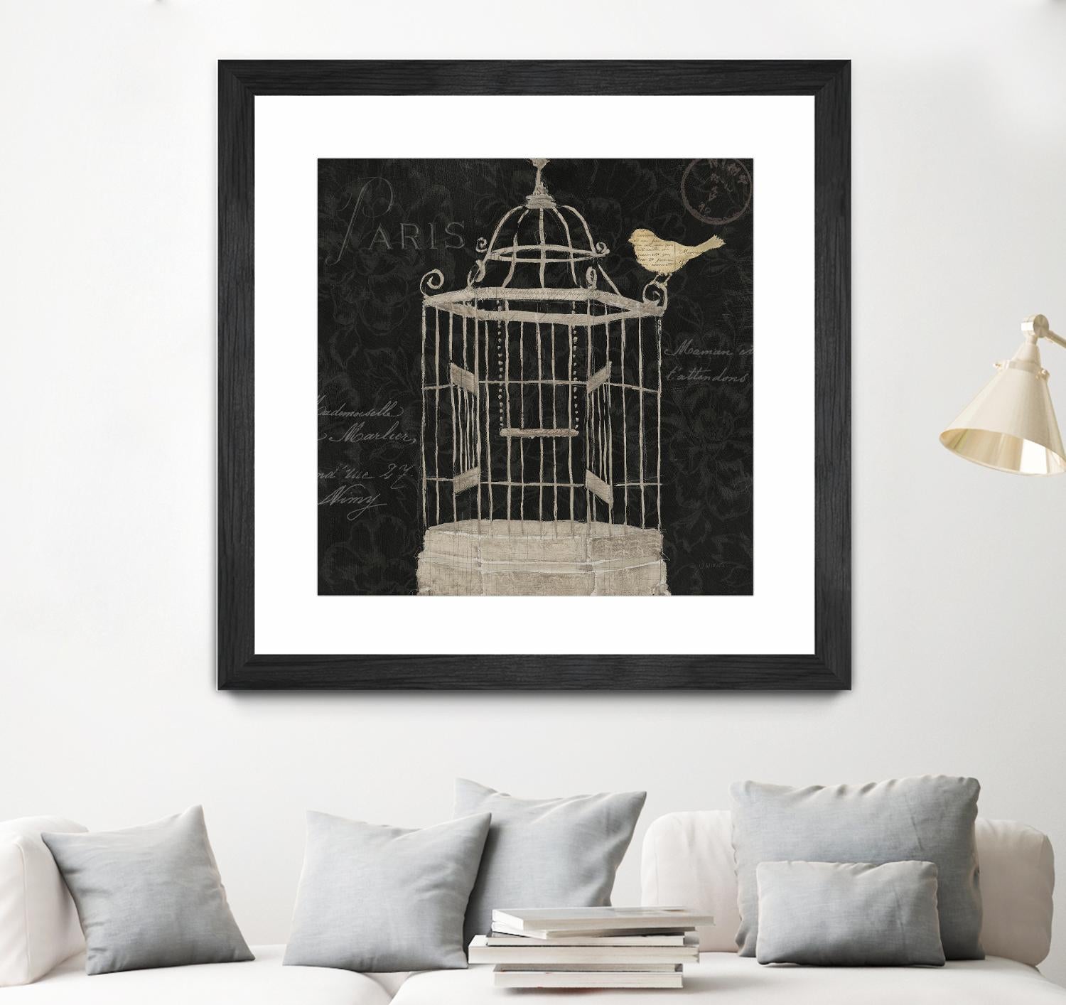 Via Paris II by James Wiens on GIANT ART - beige animals