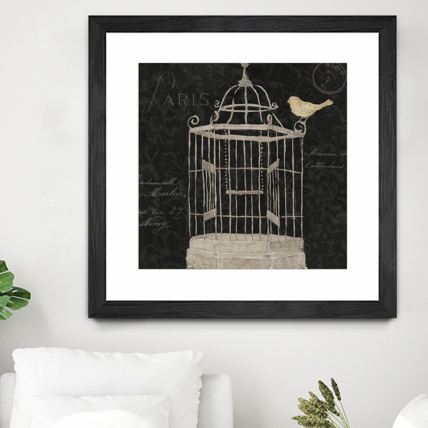 Via Paris II by James Wiens on GIANT ART - beige animals