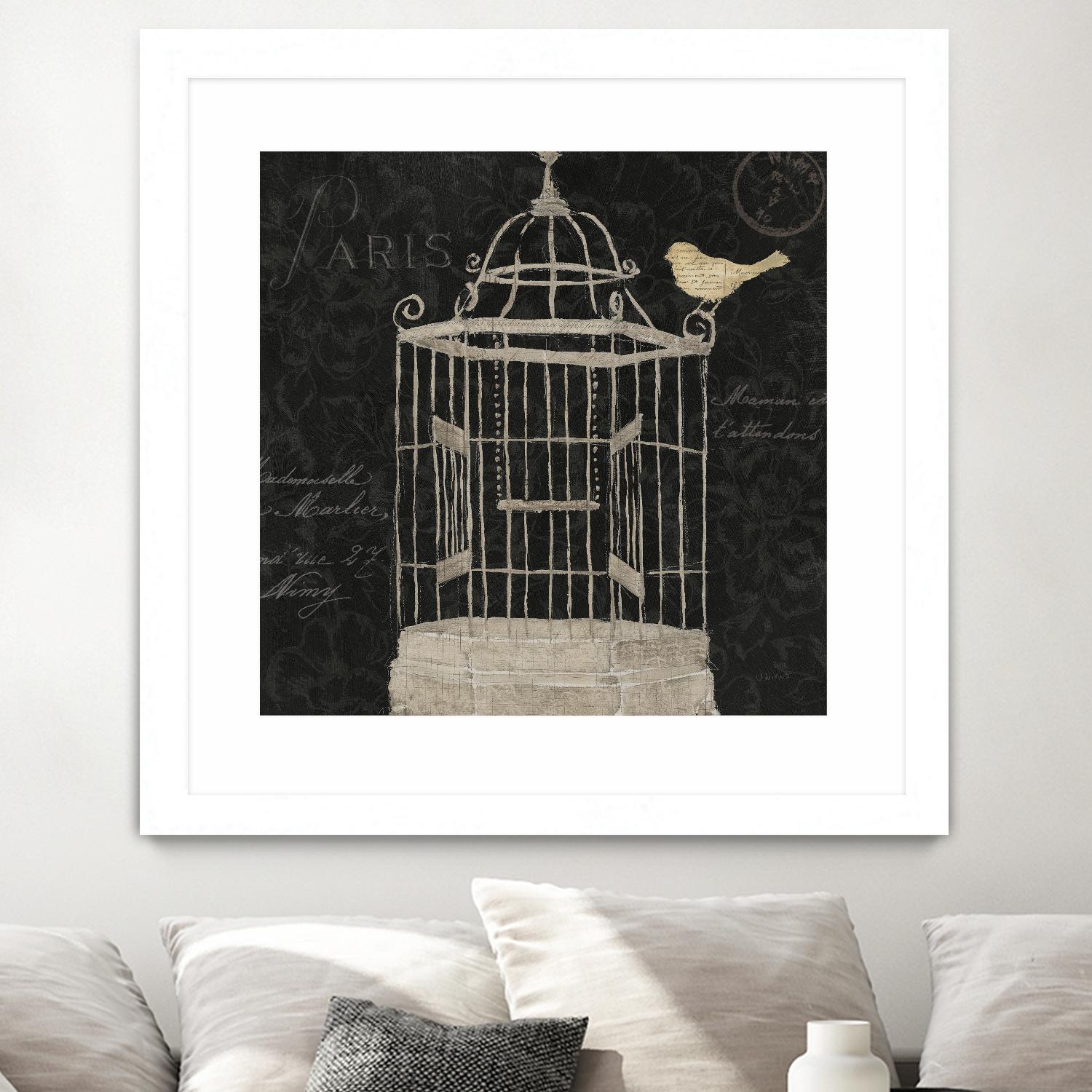 Via Paris II by James Wiens on GIANT ART - beige animals