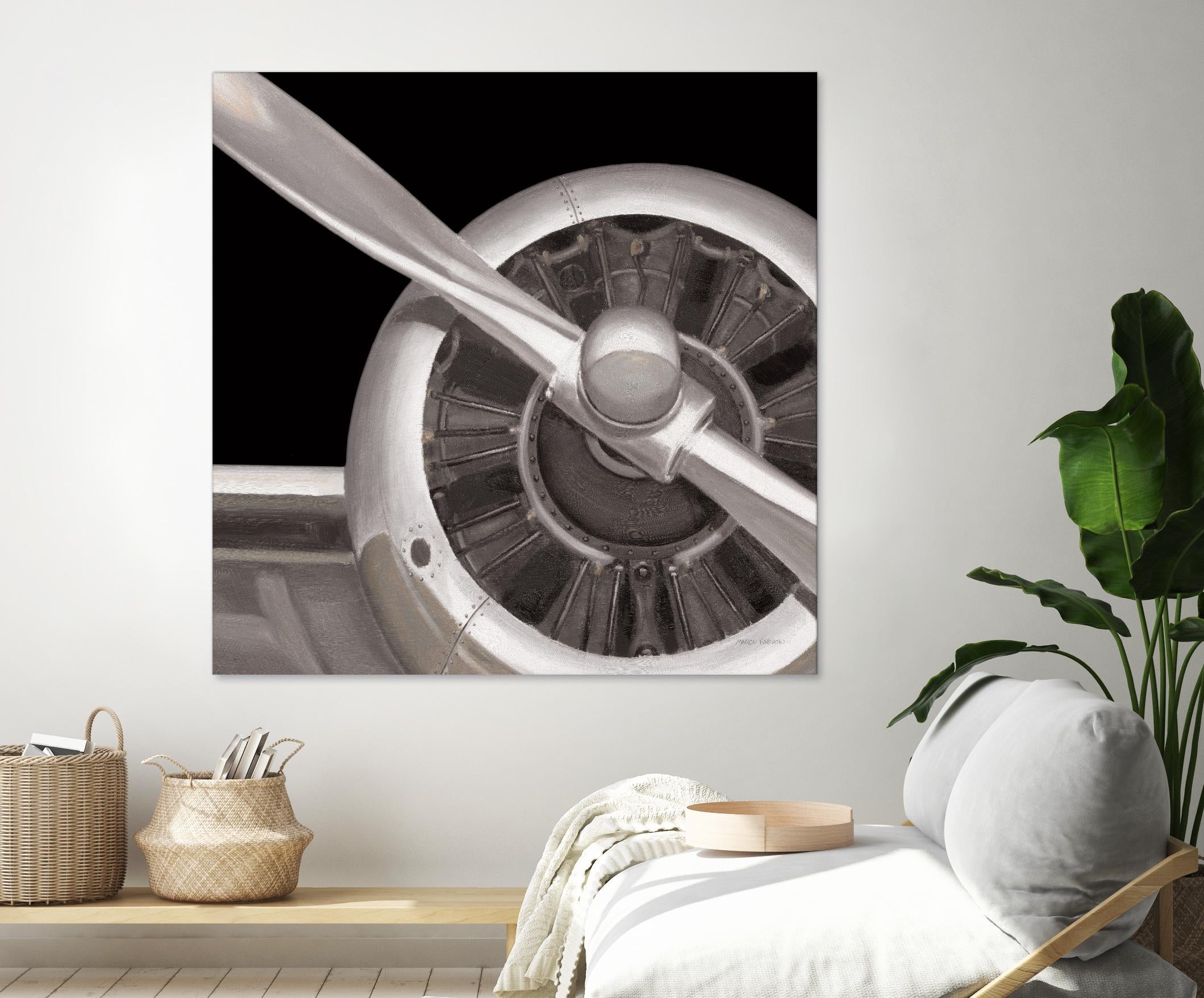 Travel by air III by Marco Fabiano on GIANT ART - black vehicle