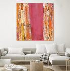 Where the Sun Sleeps II by Kellie Day on GIANT ART - orange abstract