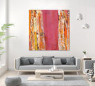 Where the Sun Sleeps II by Kellie Day on GIANT ART - orange abstract