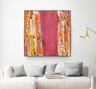 Where the Sun Sleeps II by Kellie Day on GIANT ART - orange abstract
